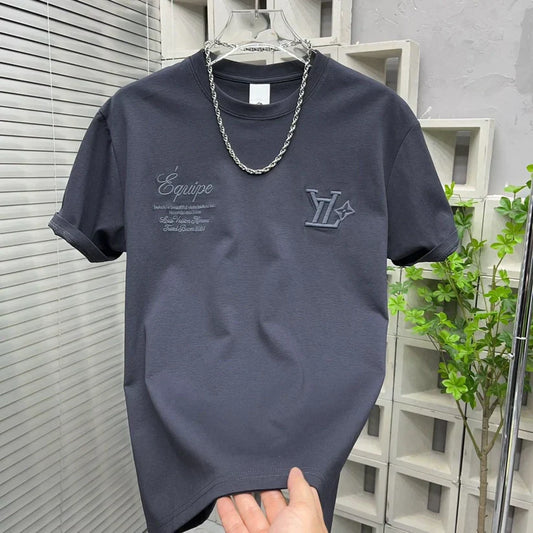 24SS Embroidered printed T-shirt